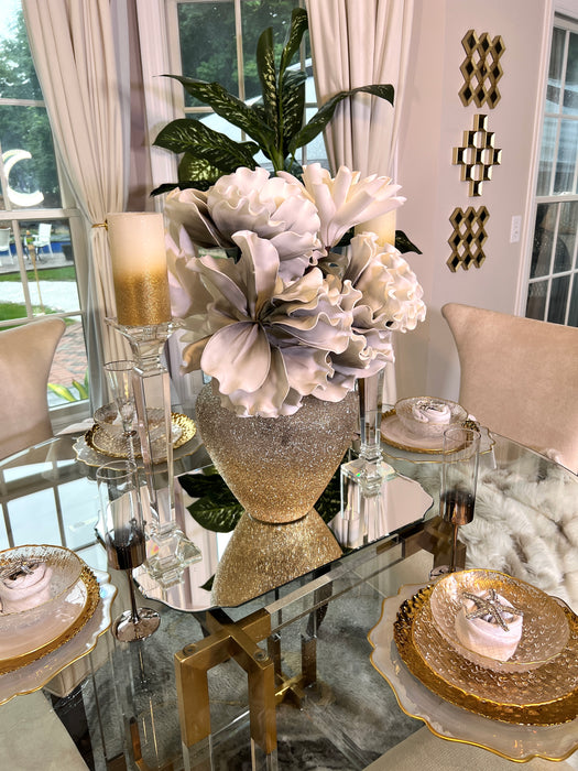 Gold Glam vase