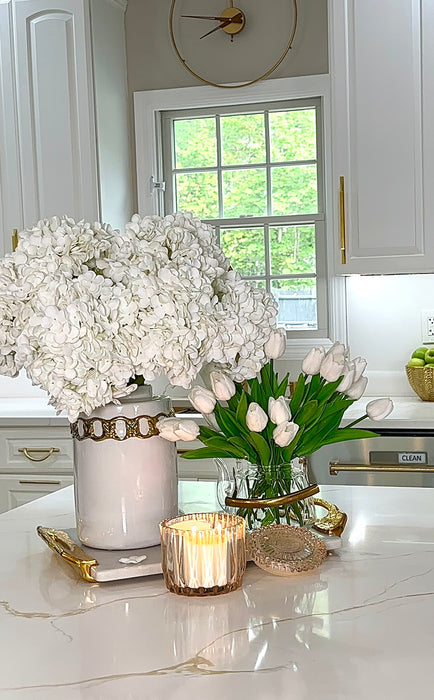 Lush White Hydrangea