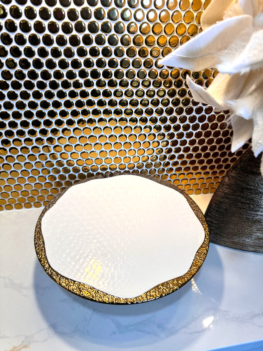 Luxury White and Gold Cake Stand