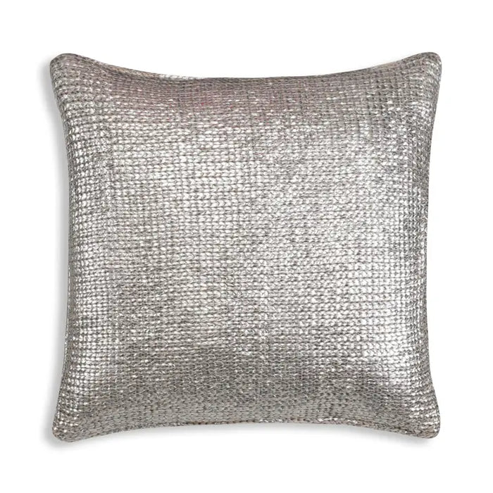 Piper Acrylic Knit Gold Pillow