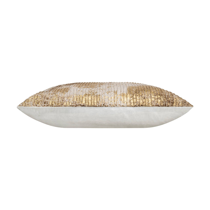 Vega Ivory Gold Pillow