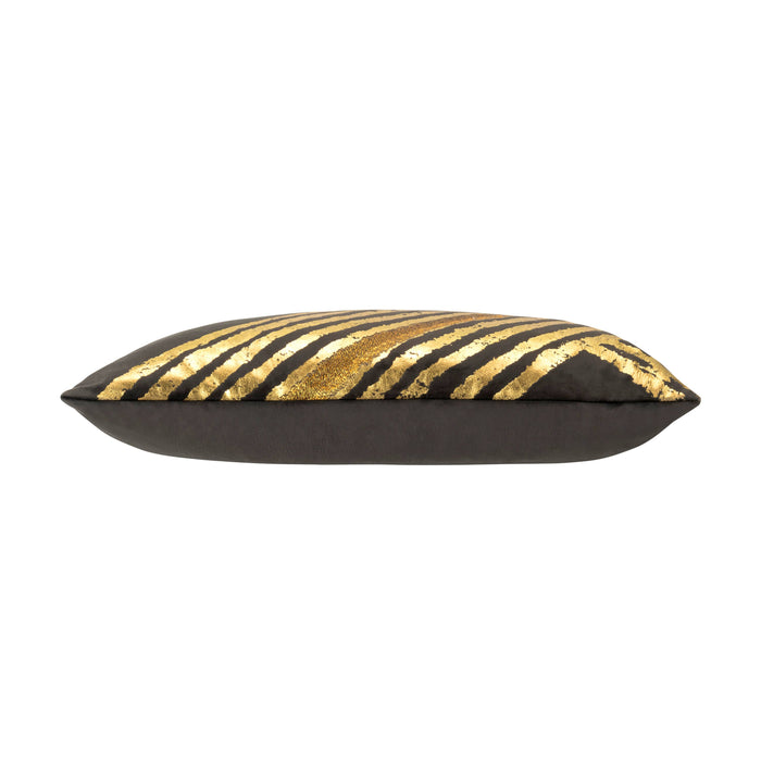 Zara Charcoal  Lumbar Pillow